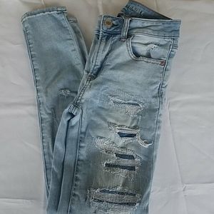 American Eagle size 2 regular high-rise jeggings